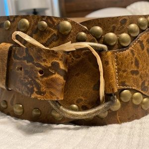 Streets  Ahead Leather Belt